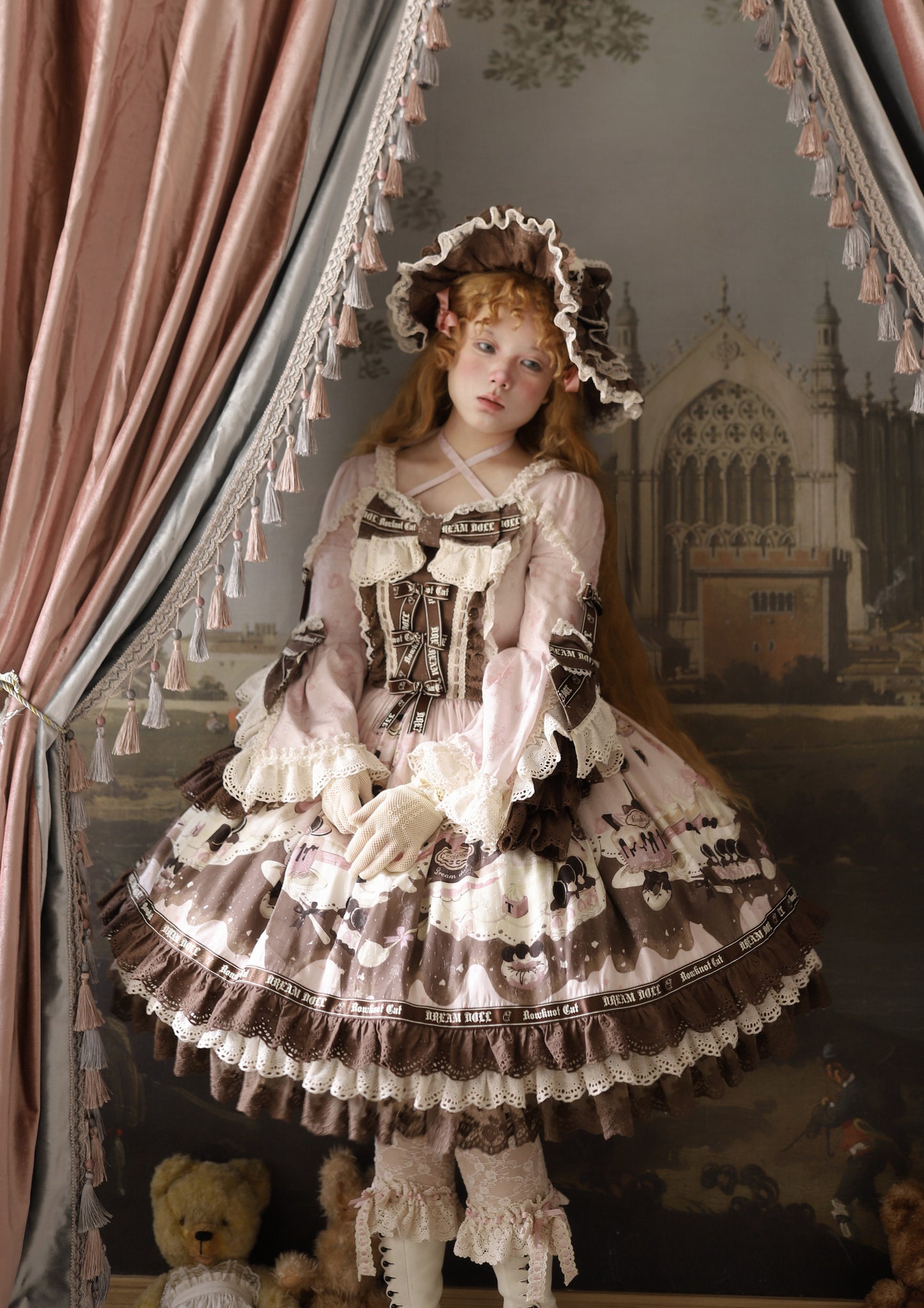 【受注予約~1/28】Ollie Ollie ワンピース・ジャンパースカート・ブラウス【Dream Doll】