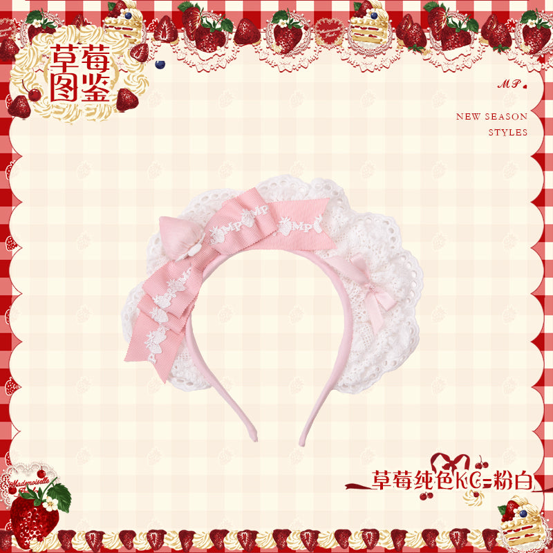 【受注予約~11/18】Strawberry Cake Illustration アクセサリー【花与珍珠匣】