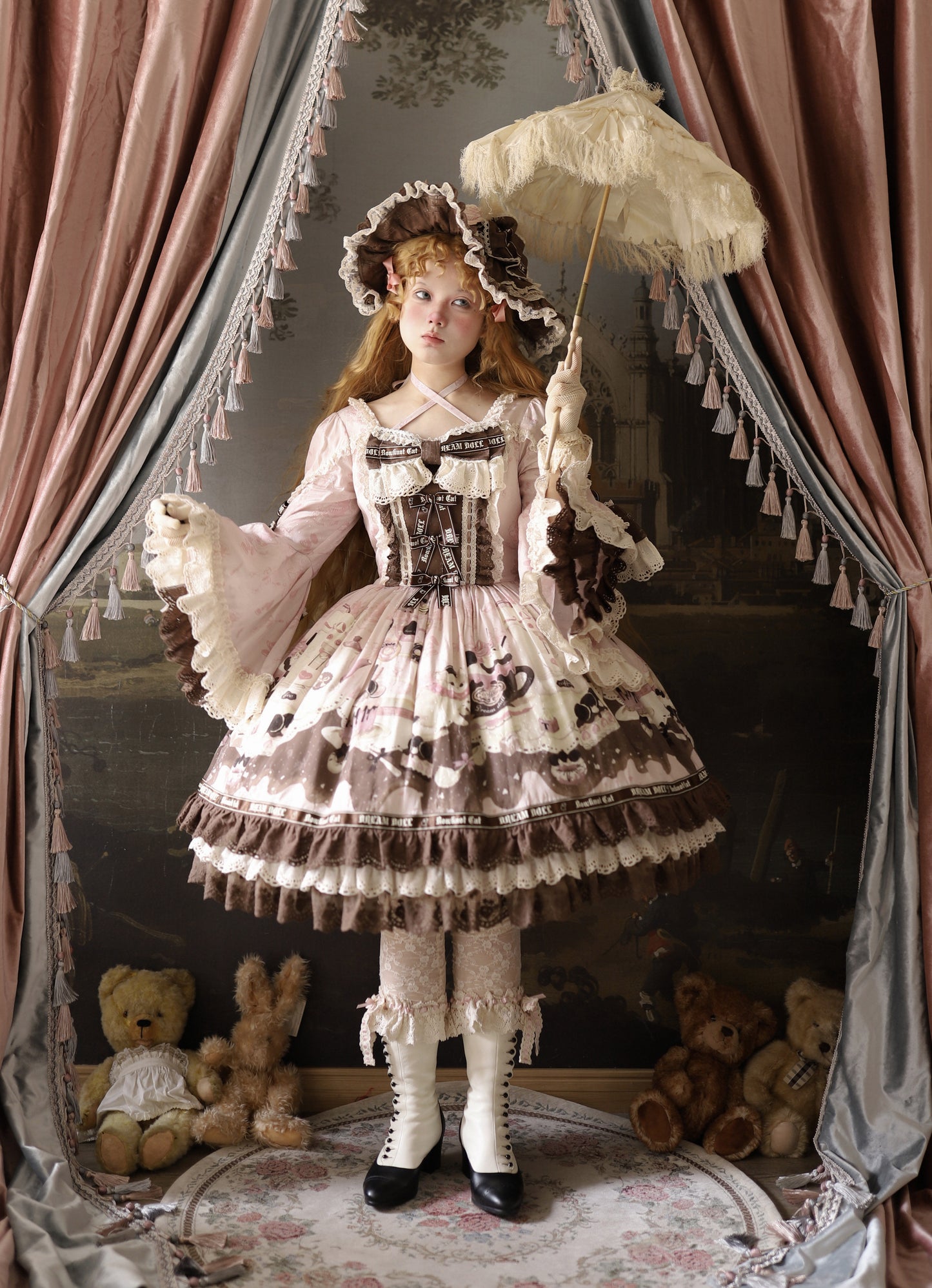 【受注予約~1/28】Ollie Ollie ワンピース・ジャンパースカート・ブラウス【Dream Doll】