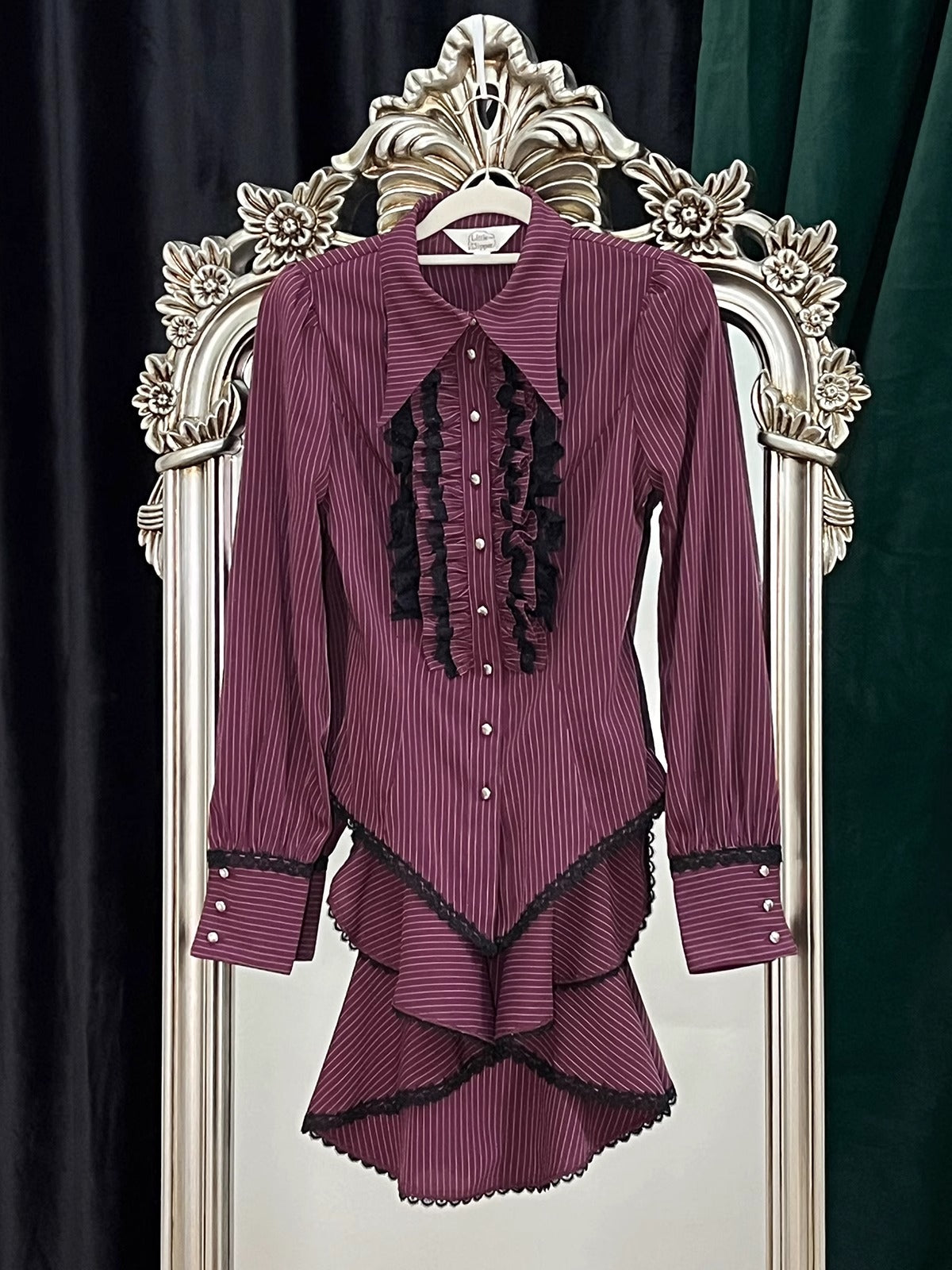 [Pre-orders open until June 26th] Cold meal Blouse (Long Sleeves, Long Length) [Little Dipper]