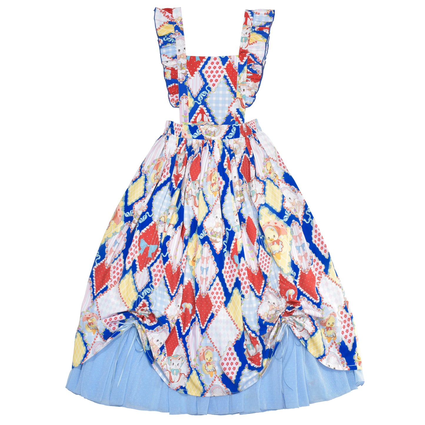 【受注予約~2/25】RETRO FLOWER ジレ・スカート【南十字宇宙洋服社】