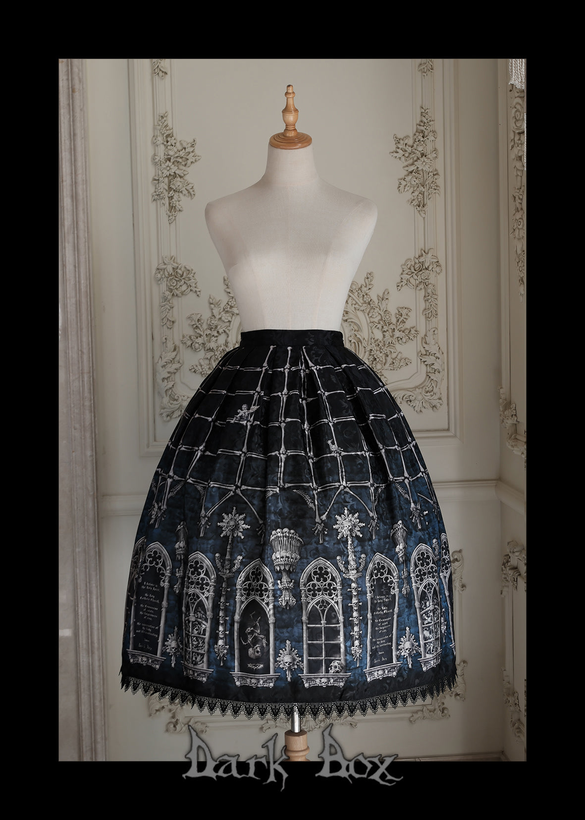 【受注予約~11/10】Ossuary スカート【Dark Box】
