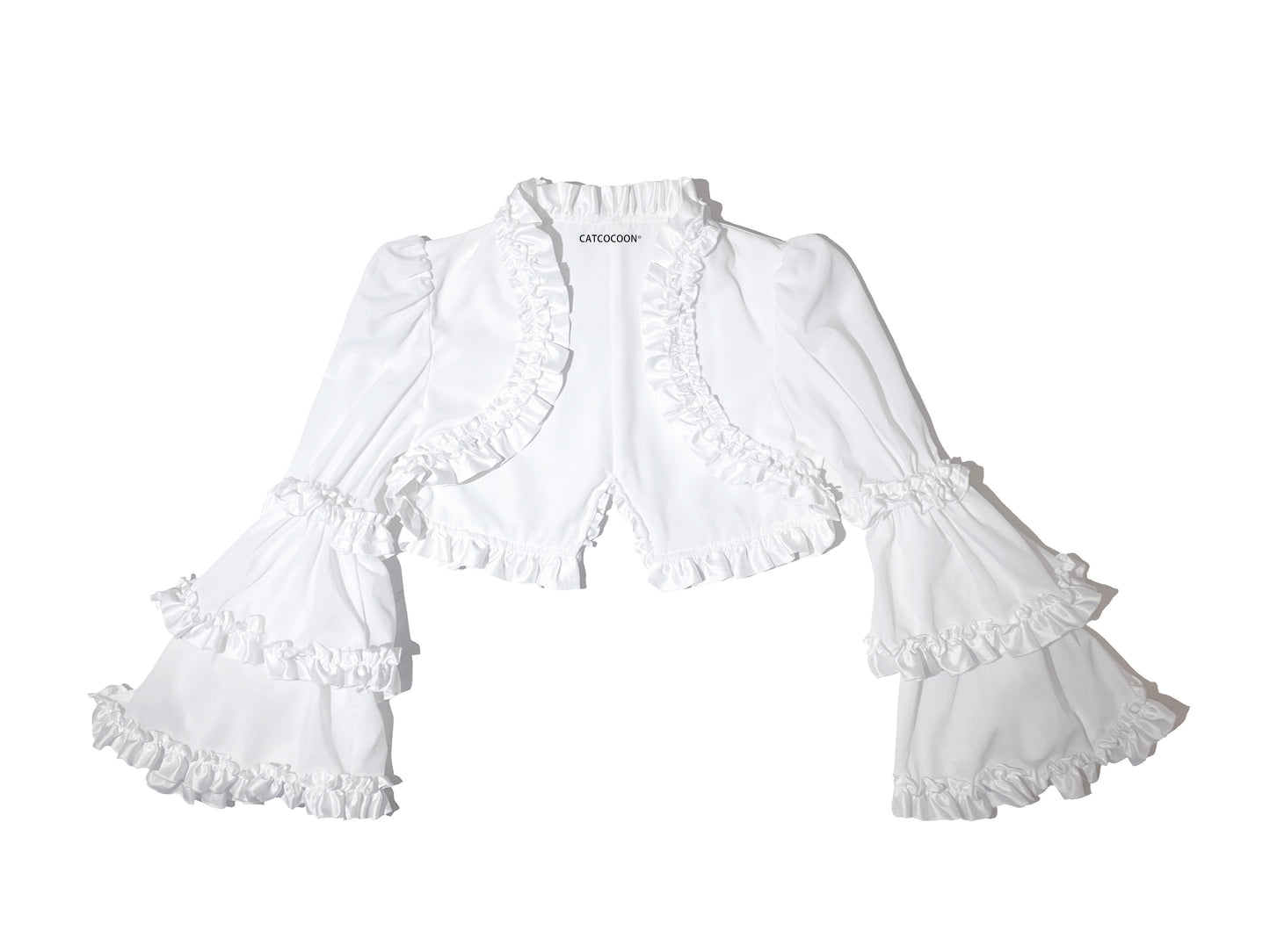 【受注予約~2/19】Lacy Cross ジャケット【CATCOCOON】