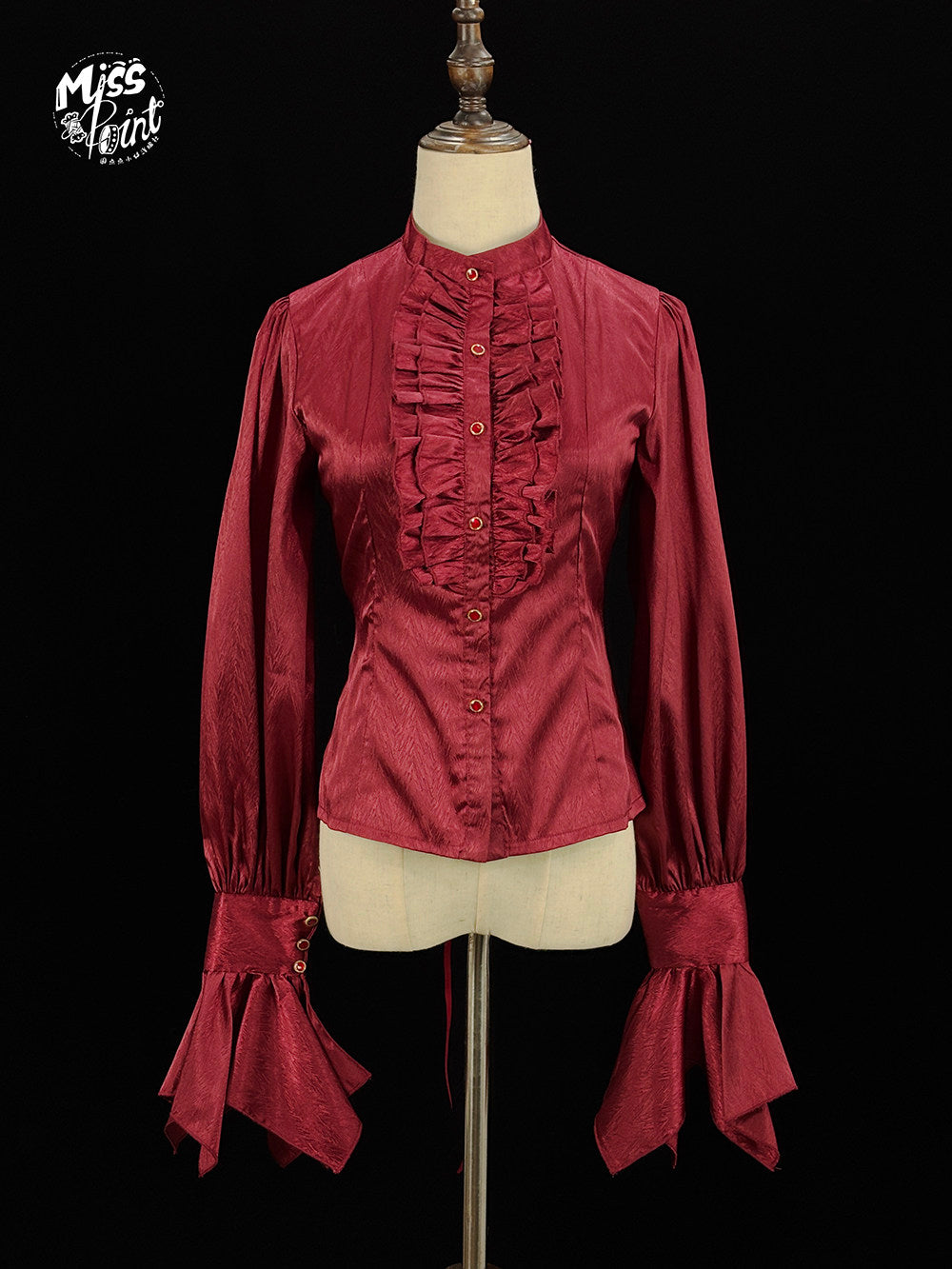 【受注予約~2/24】Returning on a Moonlit Night ブラウス【Miss Point】