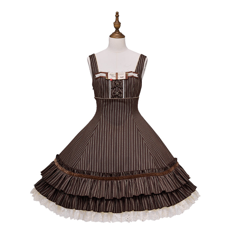 【受注予約~10/30】Austen's Letters ジャンパースカート(タイプ1)【NDC】