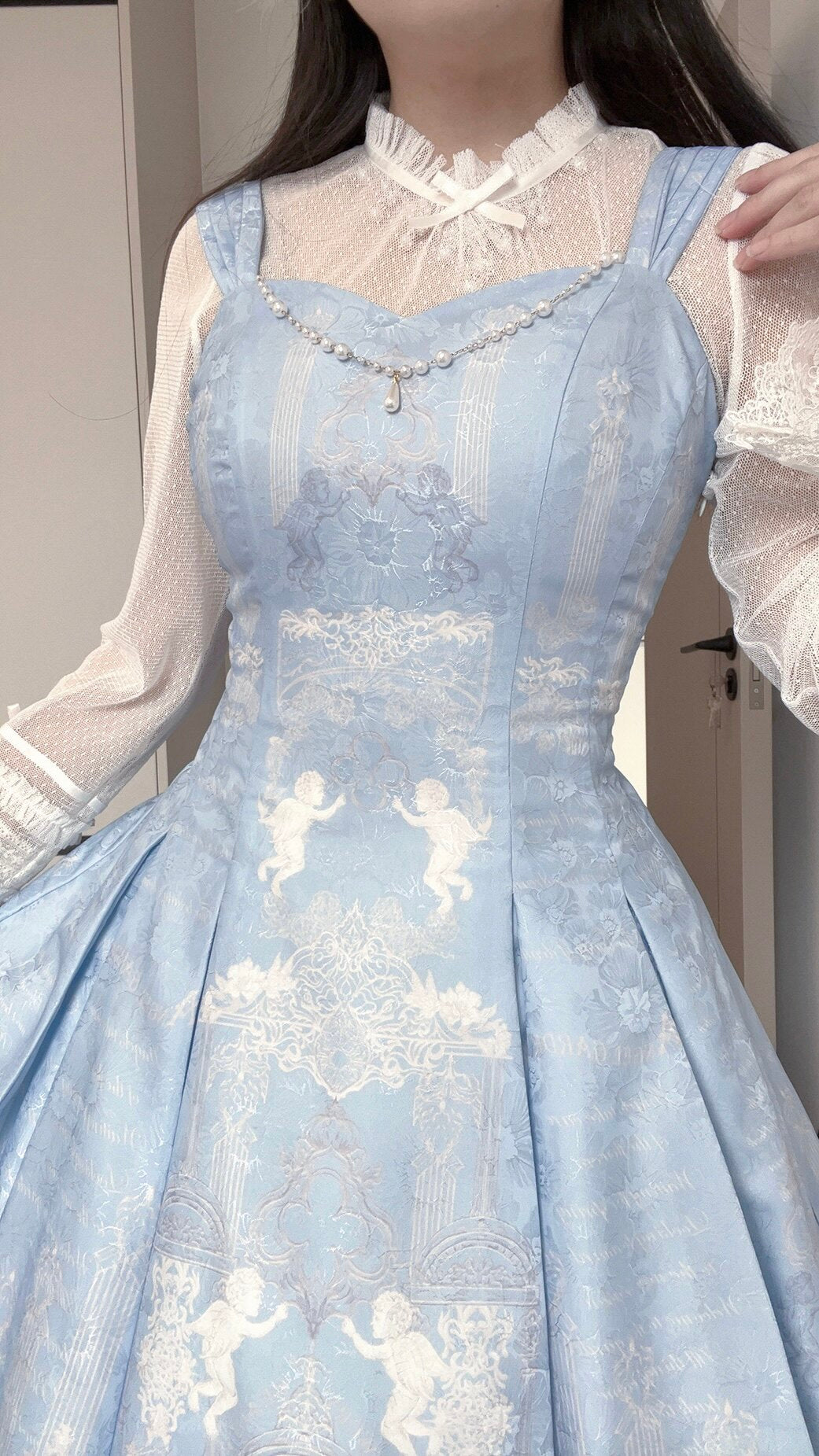 【受注予約~4/9】天使花園 ワンピース（ノーマル丈）【VaultDesign】