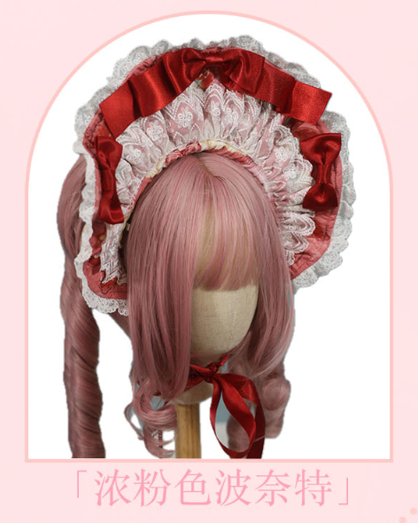 【受注予約~7/23】イチゴと花束 アクセサリー【Antique Doll】