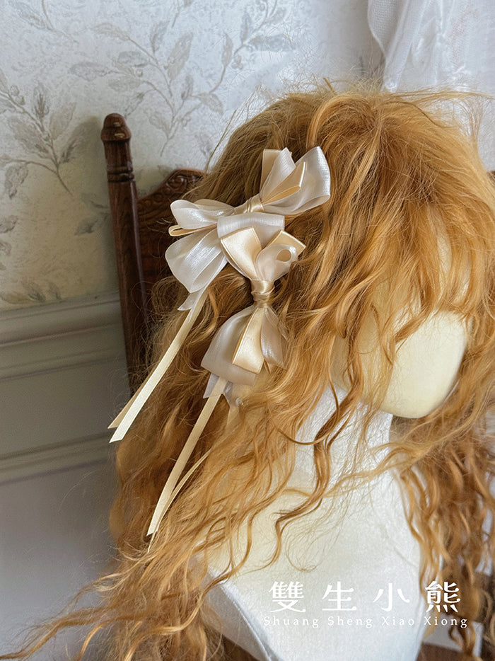 【受注予約~9/11】Gilded Dream アクセサリー【双生小熊】