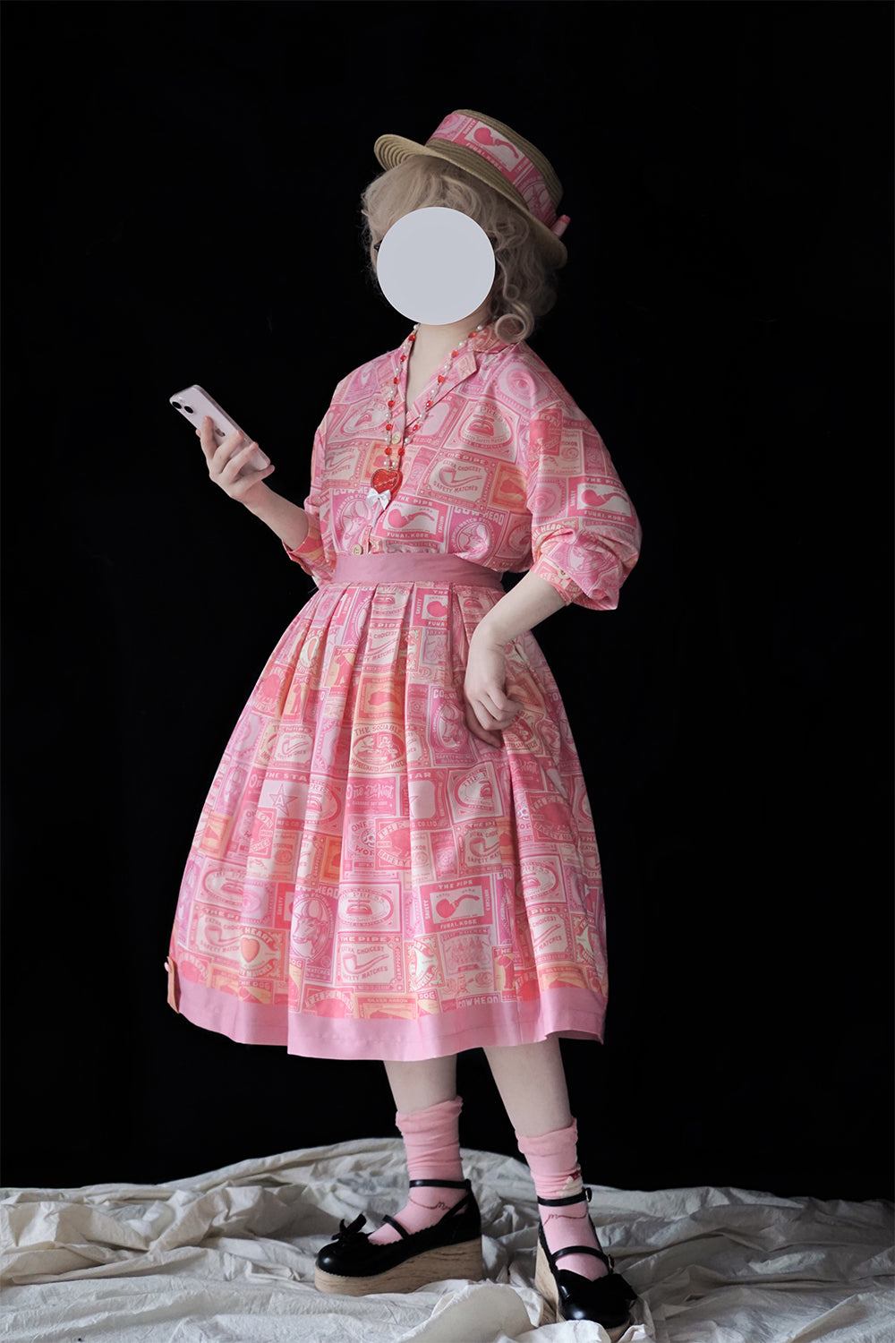 Antique Labels ブラウス【Miss Cube】