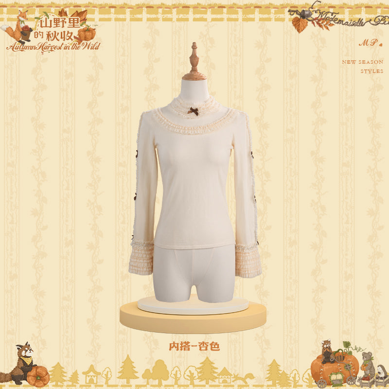 【受注予約~10/2】Autumn Harvest in the Hill ブラウス【花与珍珠匣】