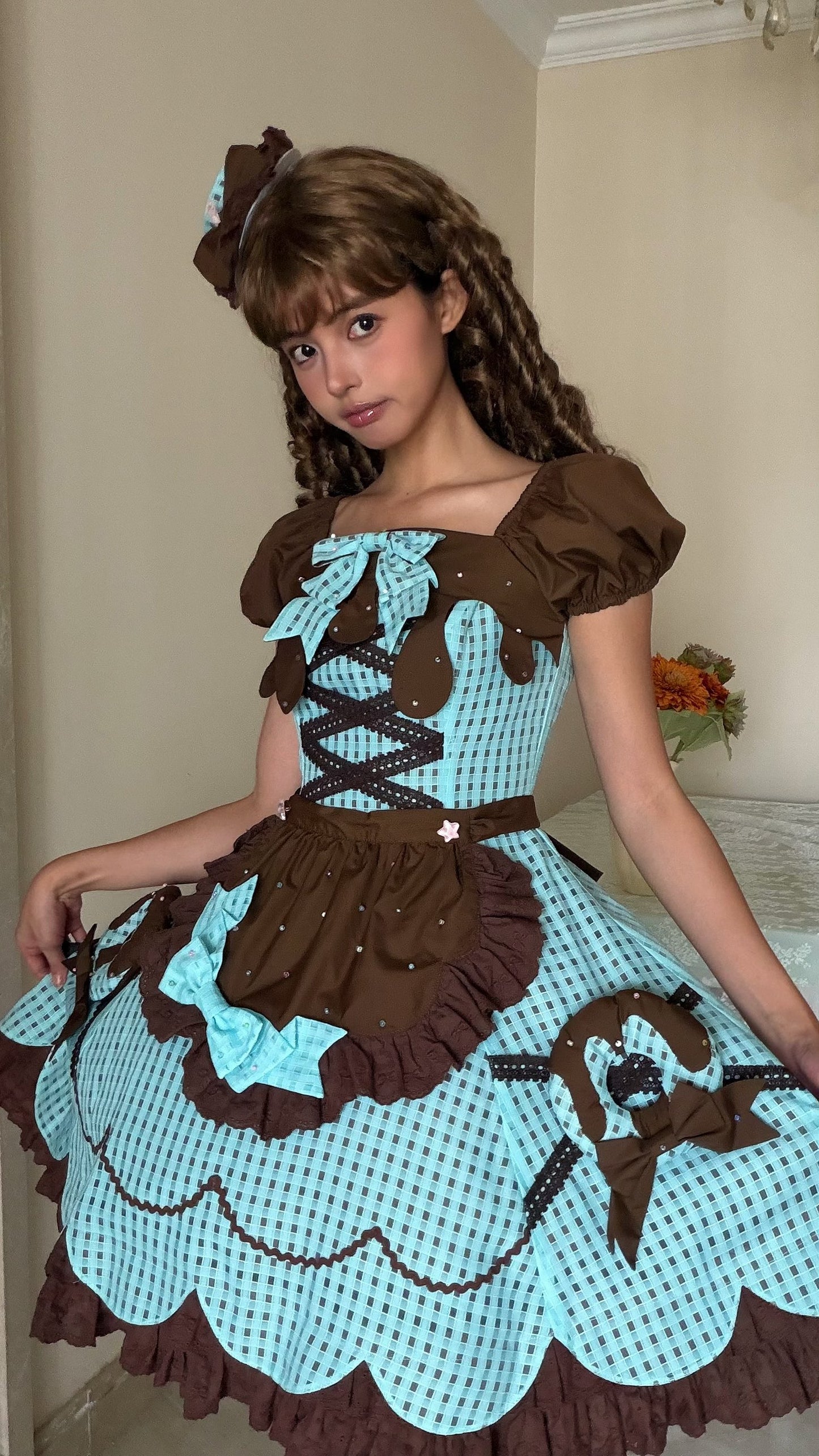 【受注予約~11/5】チョコレートドット アクセサリー【Sugar Cookies】