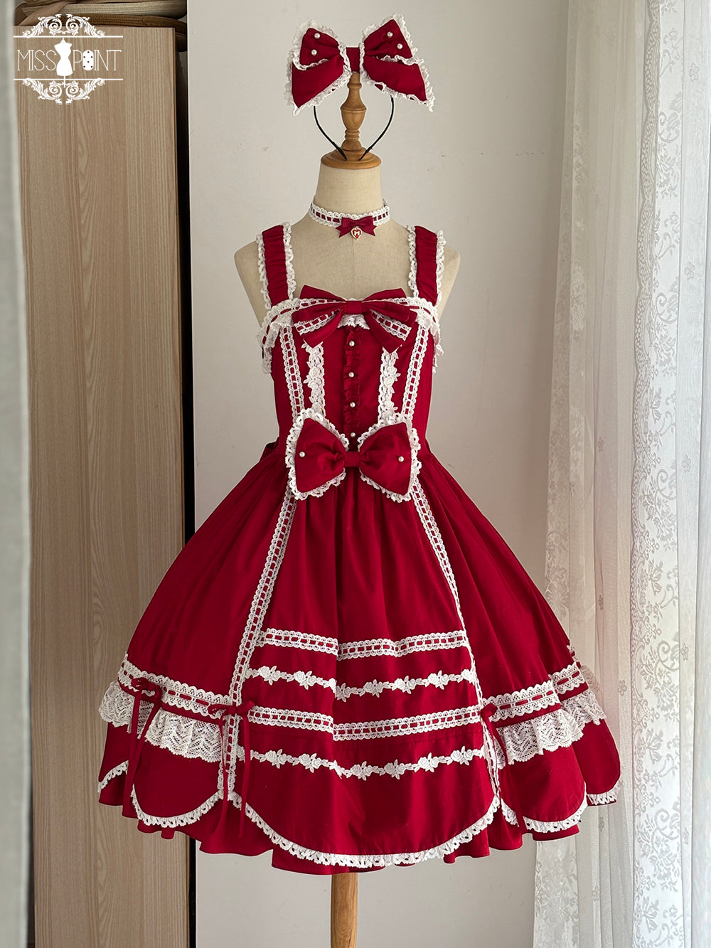 Ancient Petal Cake ジャンパースカート【Miss Point】