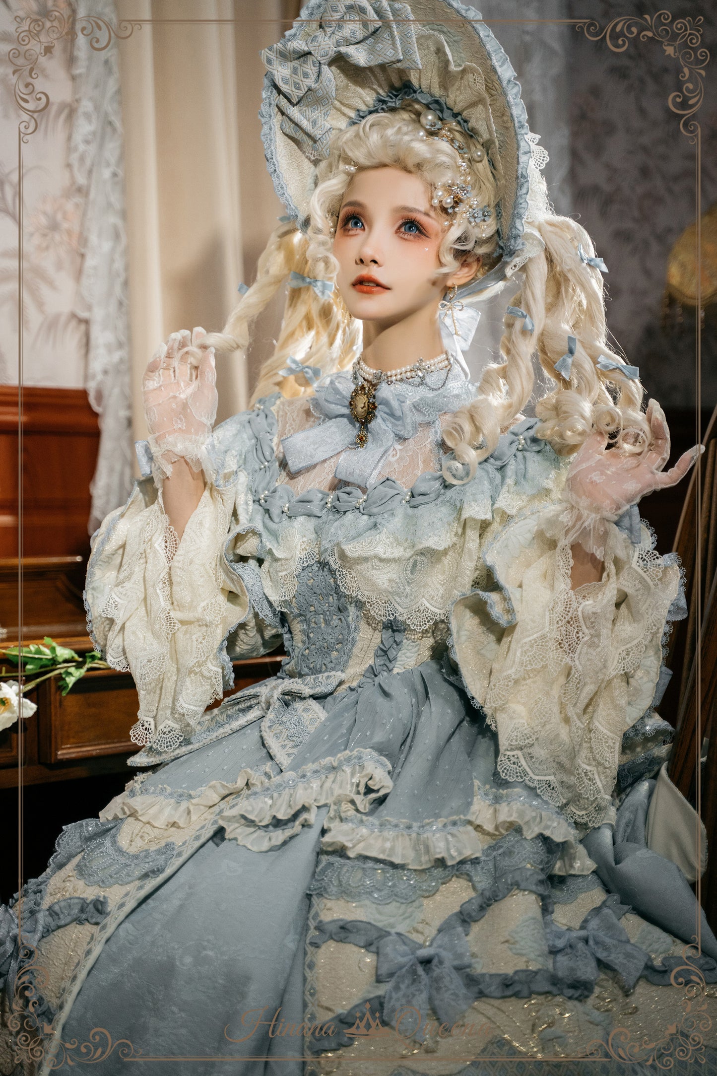 Antique Tea Party ワンピース【Hinana Queena】