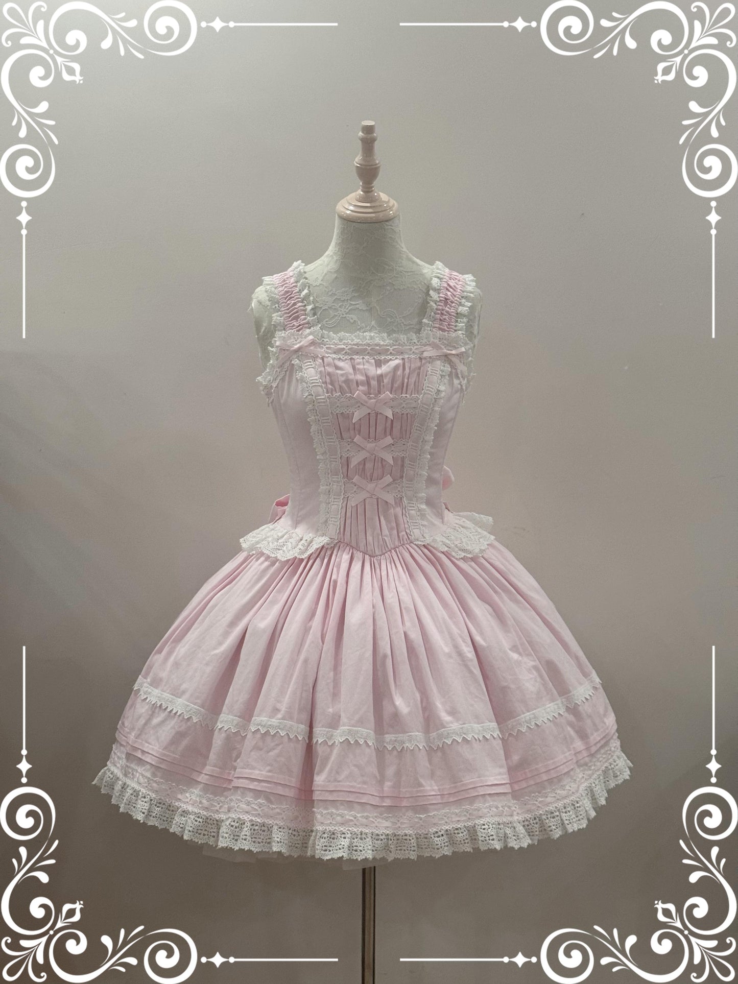 Laura Doll ジャンパースカート(ローウエスト)【小能熊】