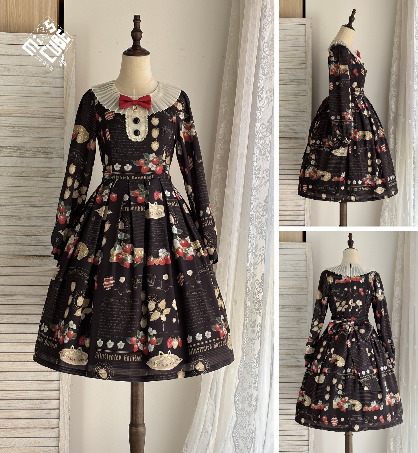 【受注予約~9/17】Grass art collection ワンピース【Miss Cube】