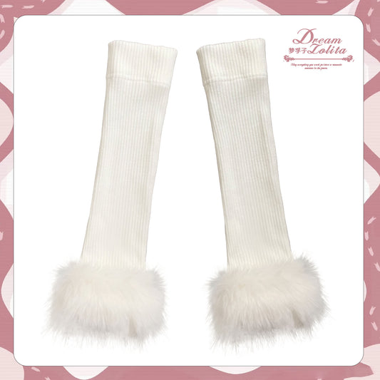 袖口ファー アームカバー【Dream Lolita】