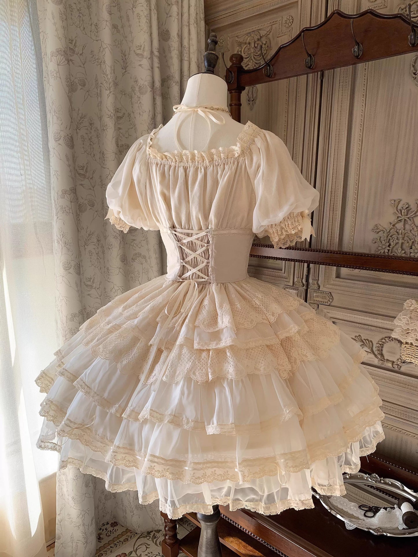 【受注予約~6/5】Midsummer Dance スカート【Flower Bouquet】