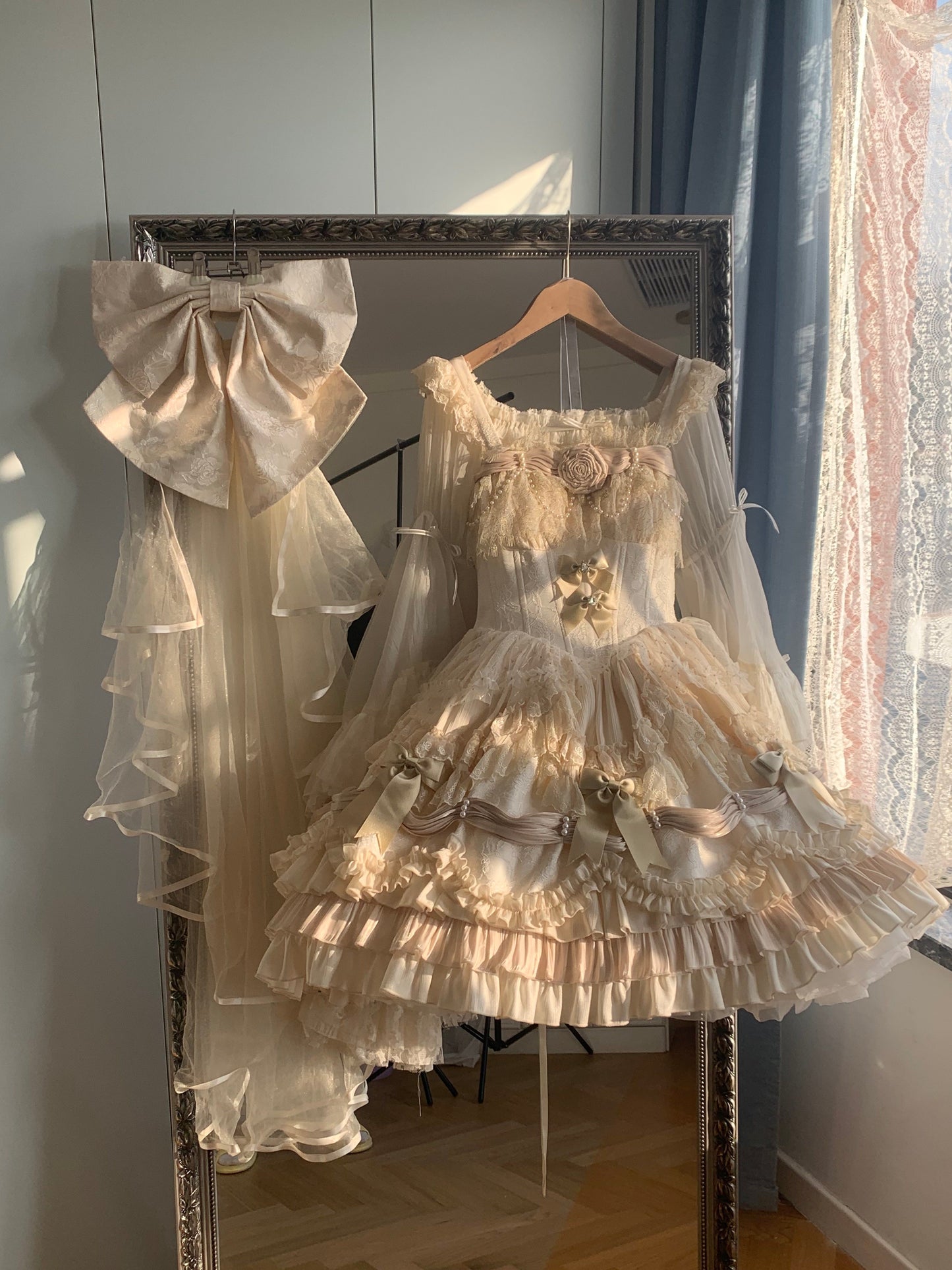 【受注予約~2/19】舞踏会のジャンパースカートセット【Starry Messenger】