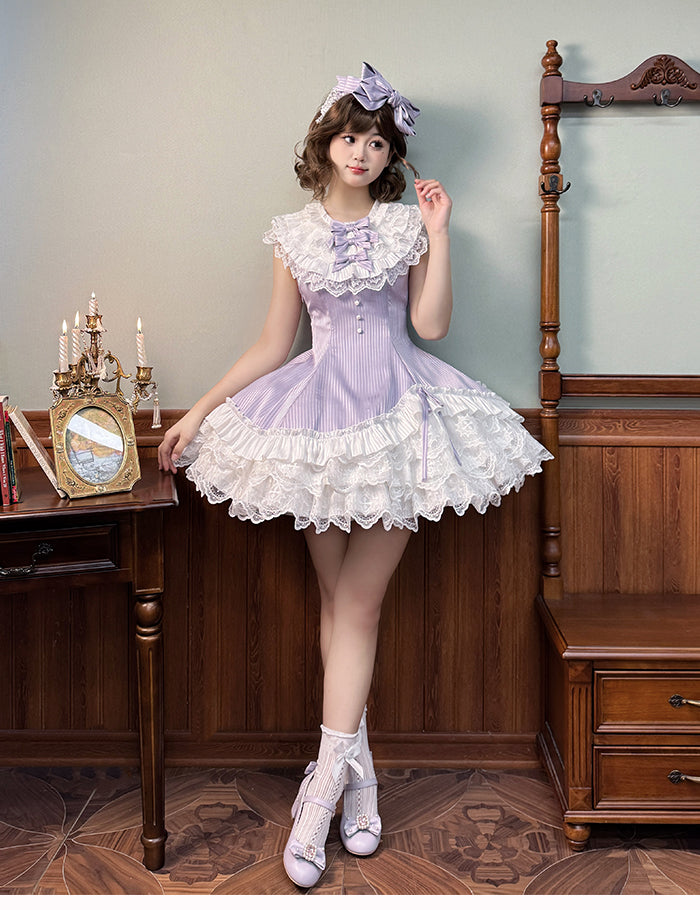 【受注予約~1/15】Miss Lady ワンピース【Alice Girl】