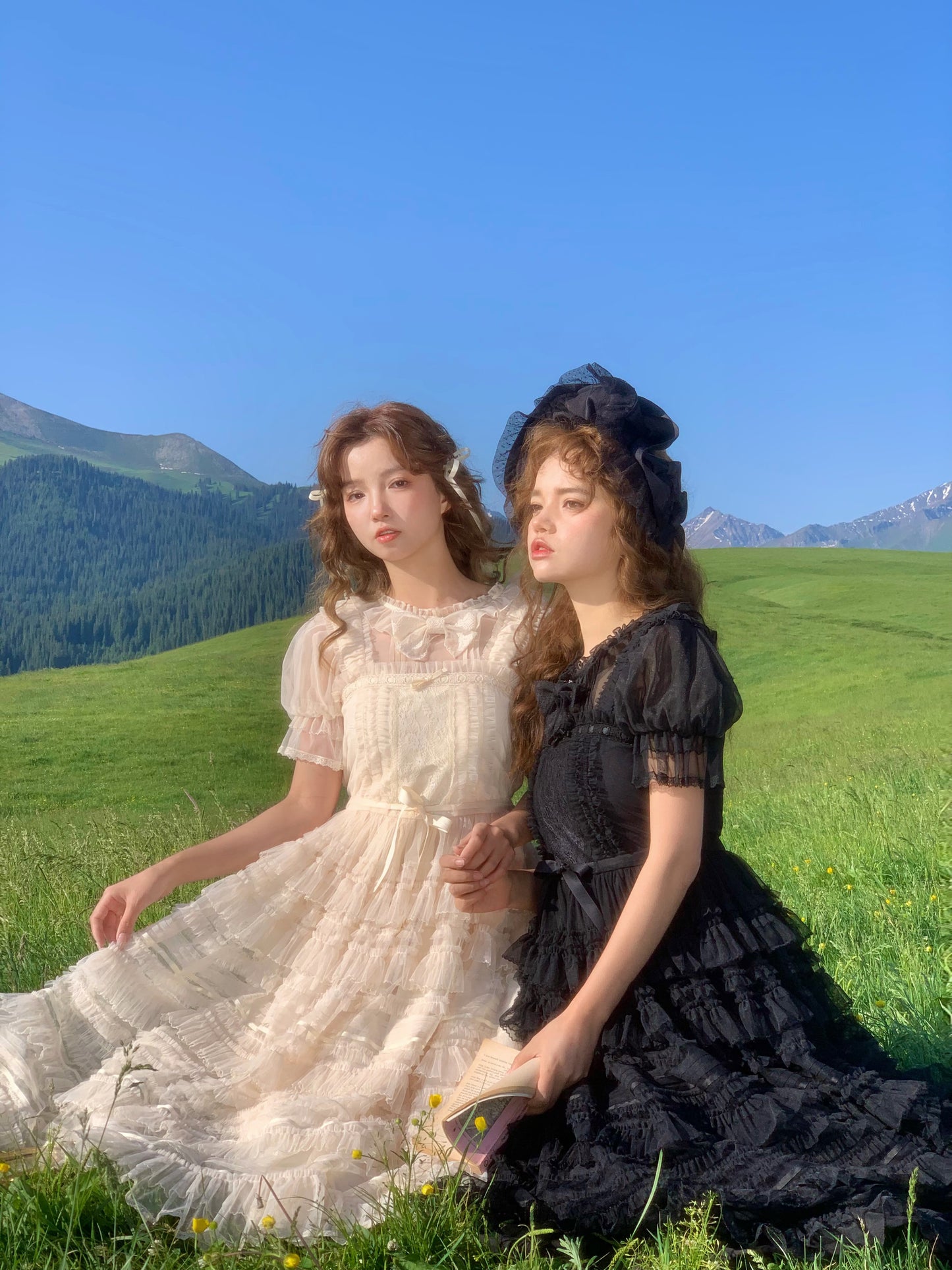 Hazy Dream ジャンパースカート【銀杏指針】