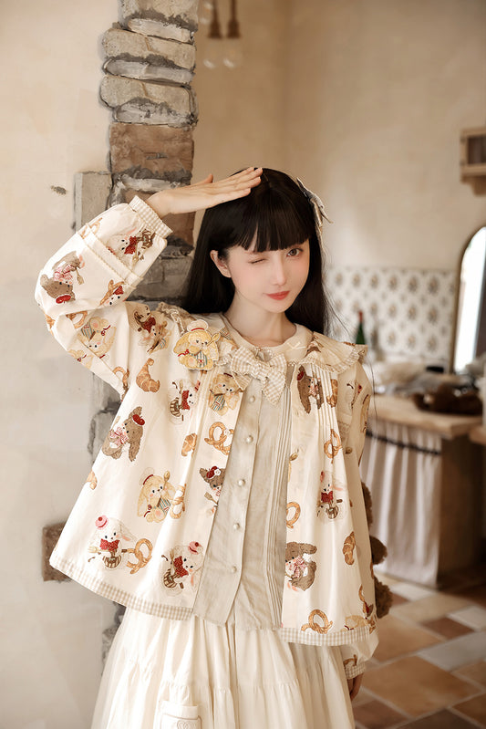 【受注予約~11/27】うさぎのパン屋さん アクセサリー【Maple Sugar】