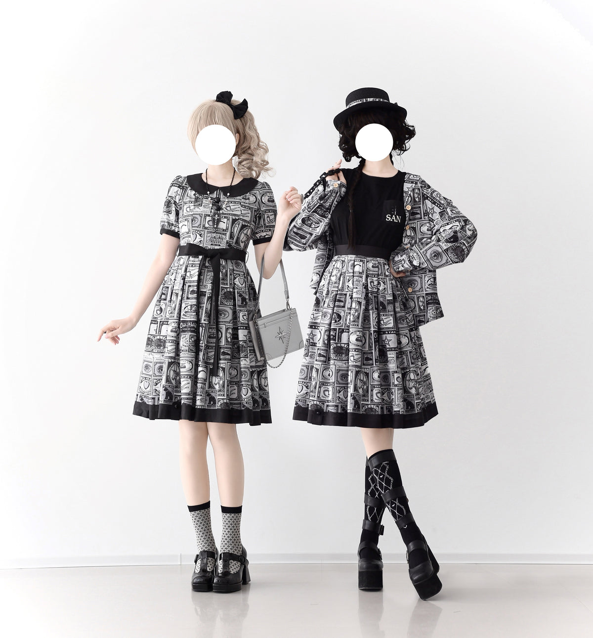 Antique Labels スカート【Miss Cube】