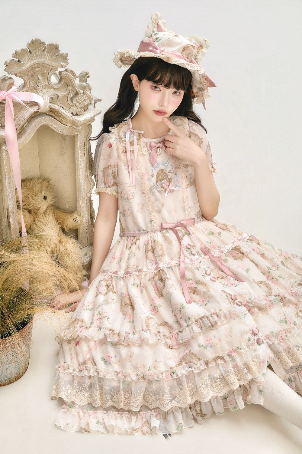 【受注予約~3/5】Victoria Cat ワンピース(タイプ3) 【Moon River】