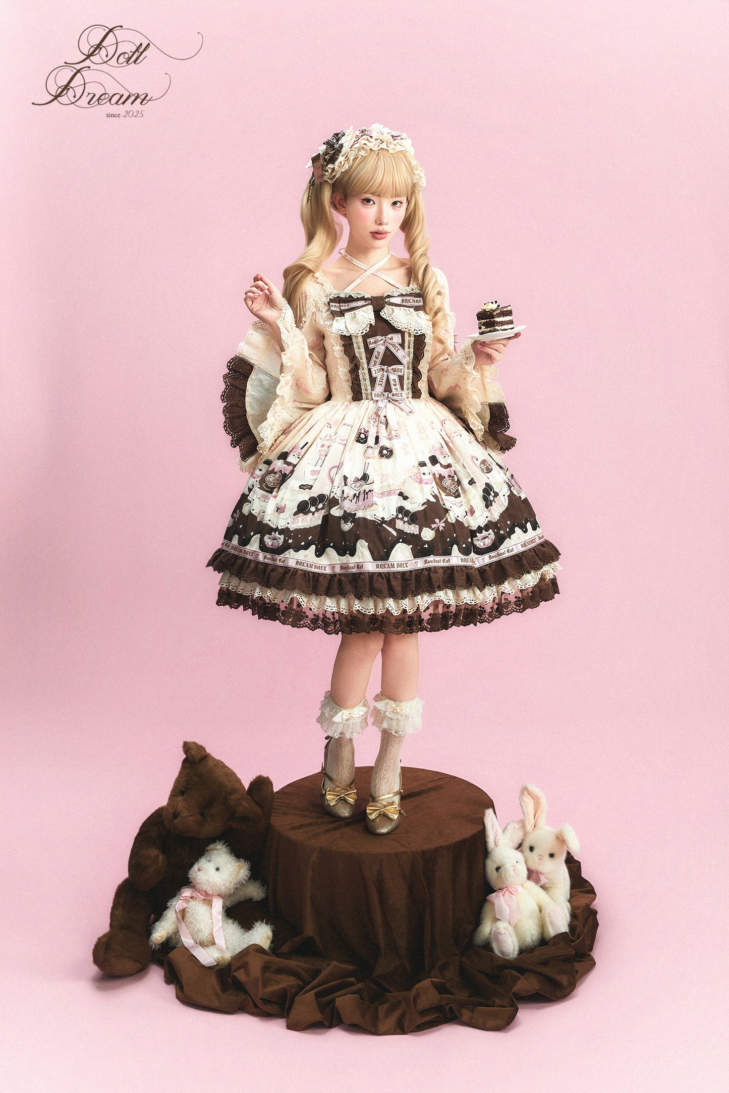 【受注予約~1/28】Ollie Ollie ワンピース・ジャンパースカート・ブラウス【Dream Doll】