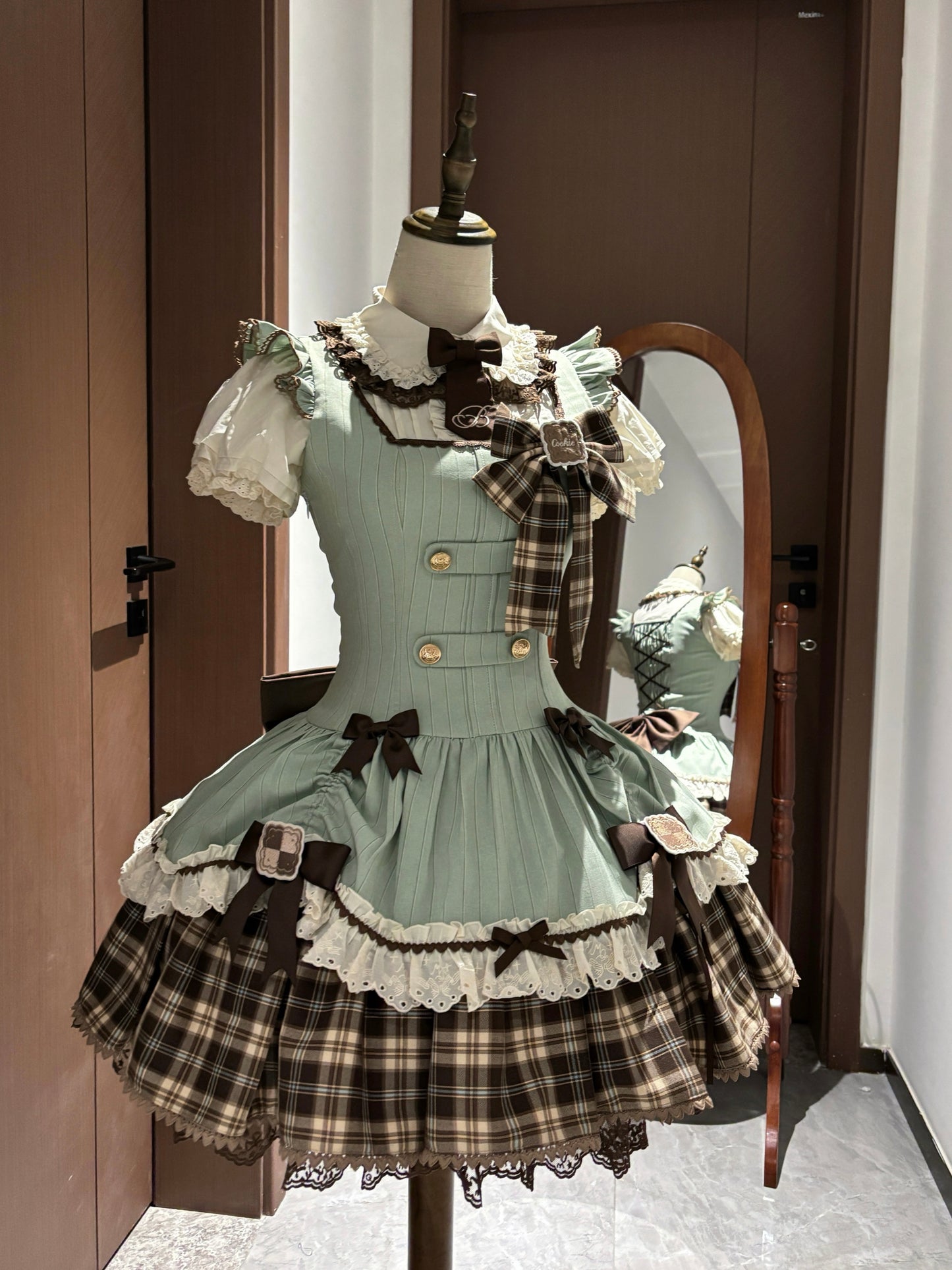 【受注予約~11/27】Cookie Detective ジャンパースカート【MQ】