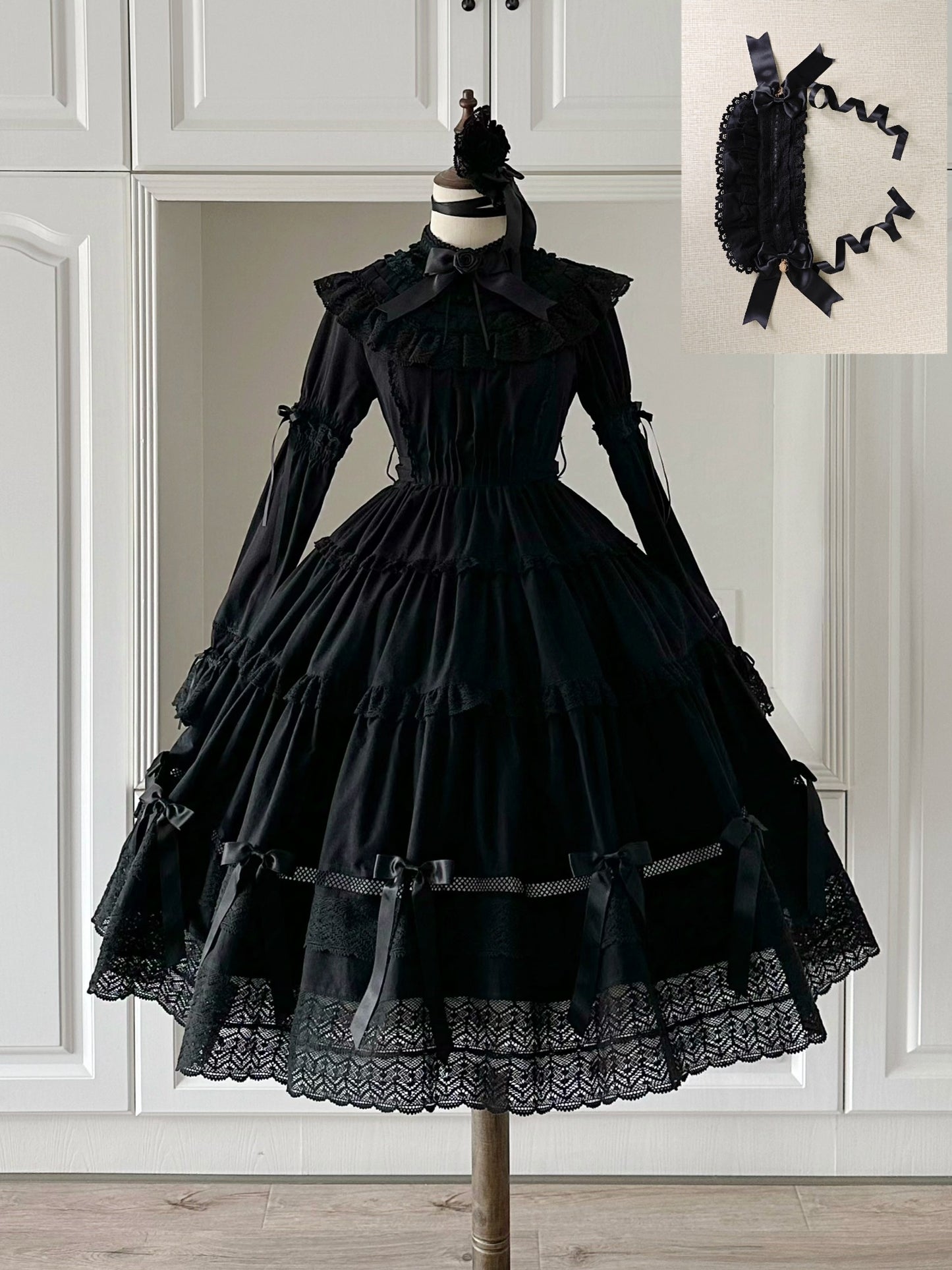 【受注予約~4/16】Edberg Rose ワンピースセット【Rose And Neverland】