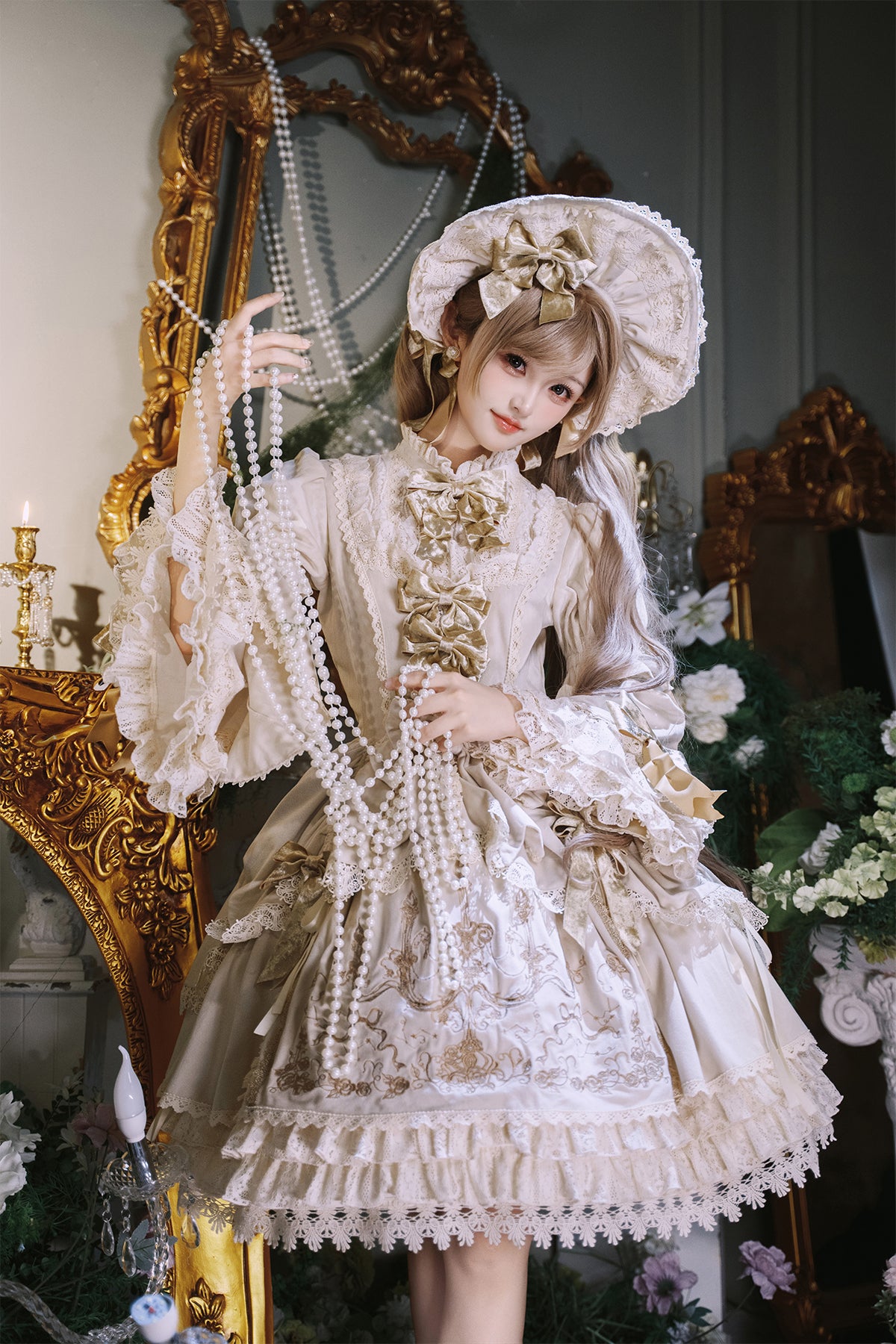 【受注予約~8/27】Candle Doll ワンピース・フルセット【Bramble Rose】