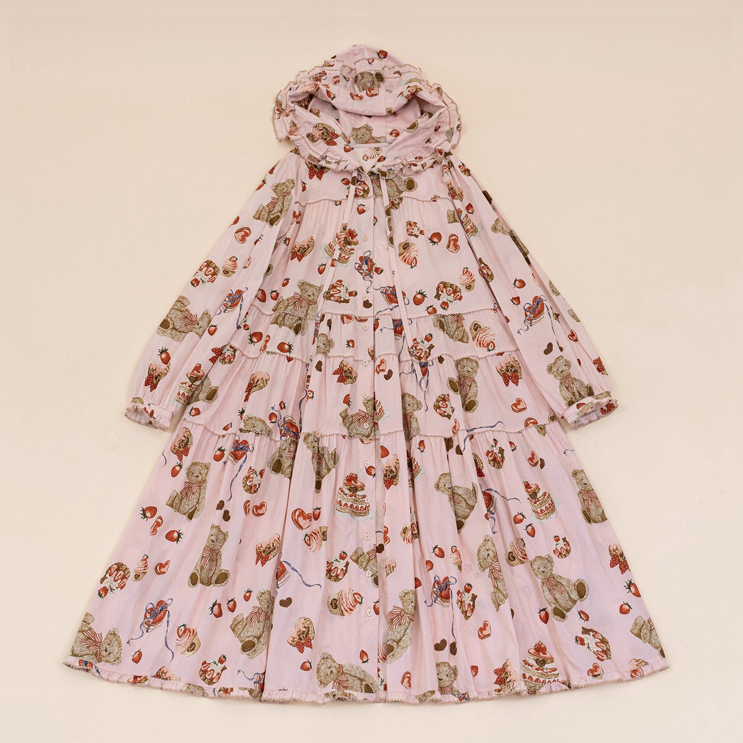 【受注予約~10/9】Chocolate Bear 2.0 ワンピース【Maple Sugar】