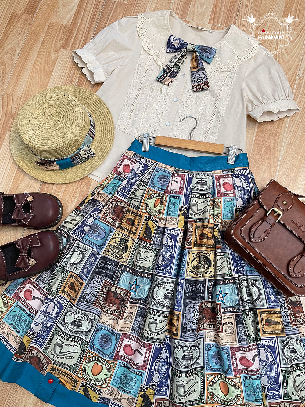 Antique Labels スカート【Miss Cube】