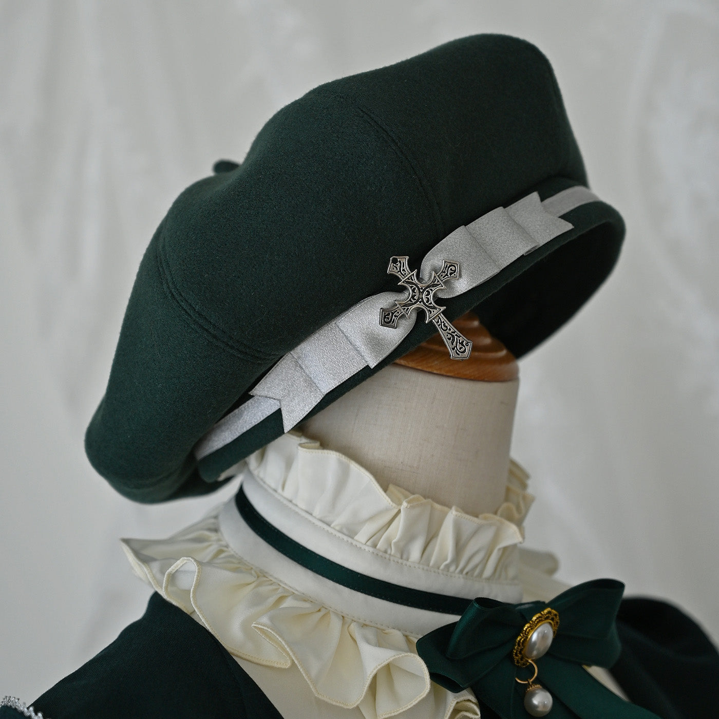 【受注予約~10/30】スミレ色の花手紙 ケープ・アクセサリー【MCLUSTER】