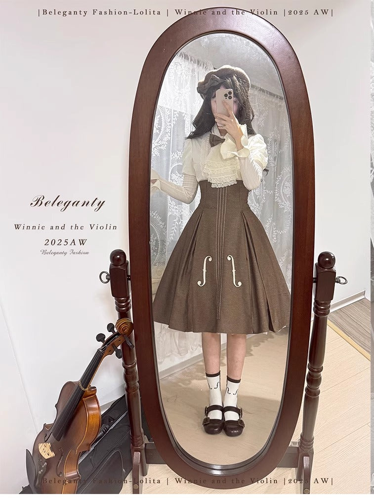 【受注予約~11/18】Winnie and the Violin スカート・ジャケット【Beleganty】