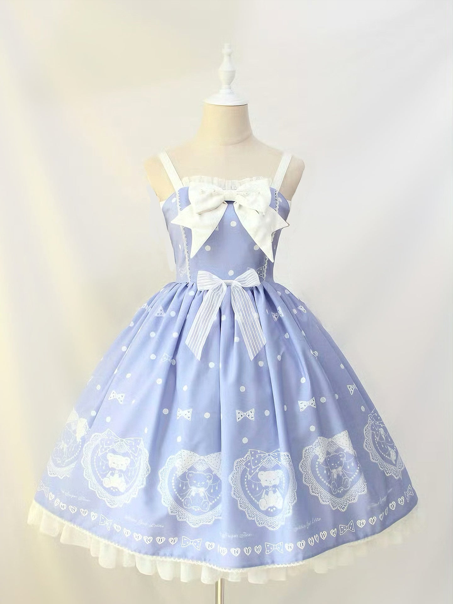 【受注予約~9/16】Brown Sugar Bear ジャンパースカート【Alice Girl】