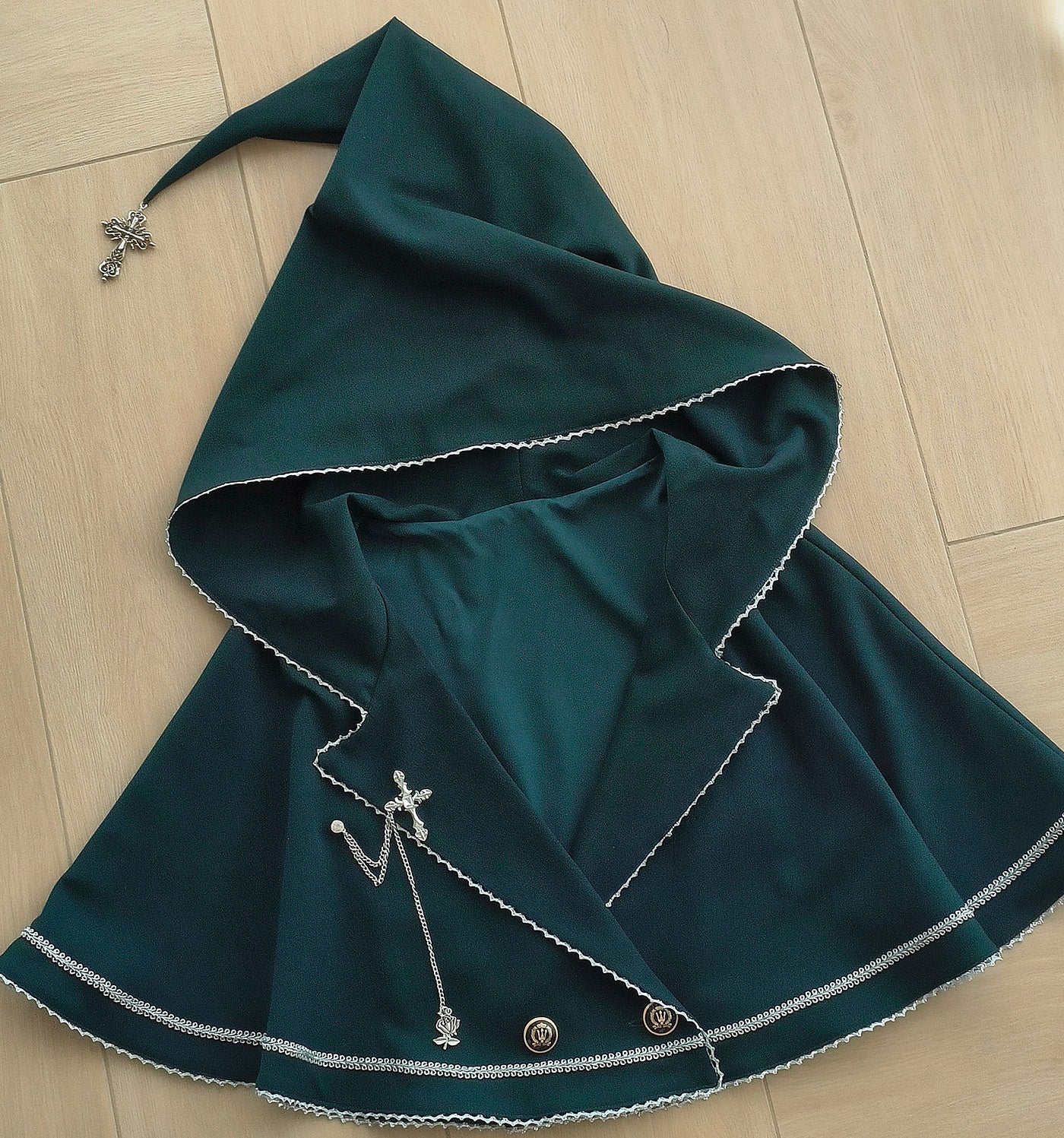 【受注予約~10/30】スミレ色の花手紙 ケープ・アクセサリー【MCLUSTER】