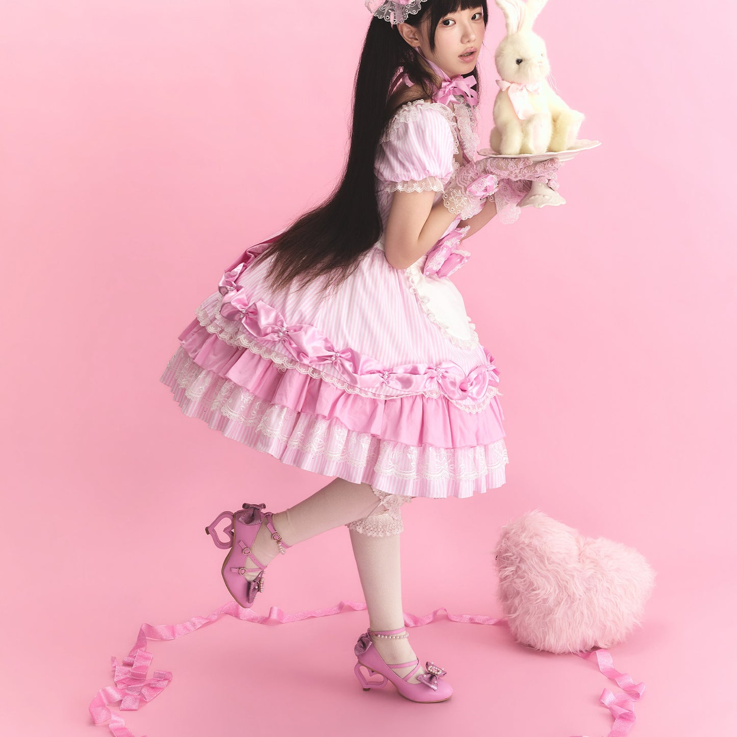 【受注予約~9/13】Stripe Sweetheart フルセット【Sheep Puff】