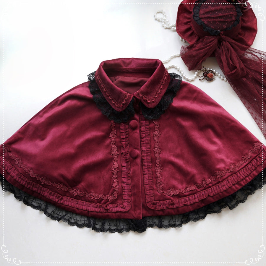 【受注予約~12/11】月光蜘蛛 ケープ・ボレロ【Moon River】