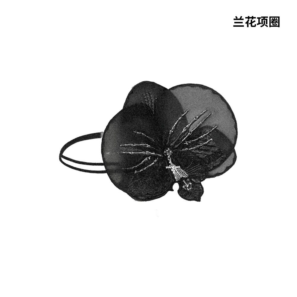 【受注予約~9/2】Spectral Orchid アクセサリー【魔女販售】