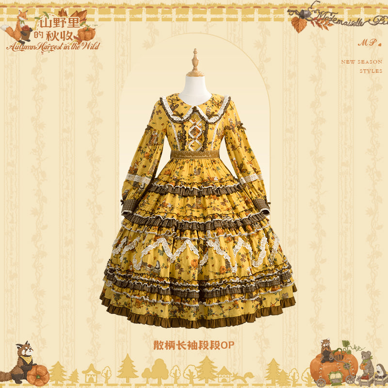 [Pre-orders open until October 2nd] Autumn Harvest in the Hill One-Piece Dress [Flowers and Pearl Box]
