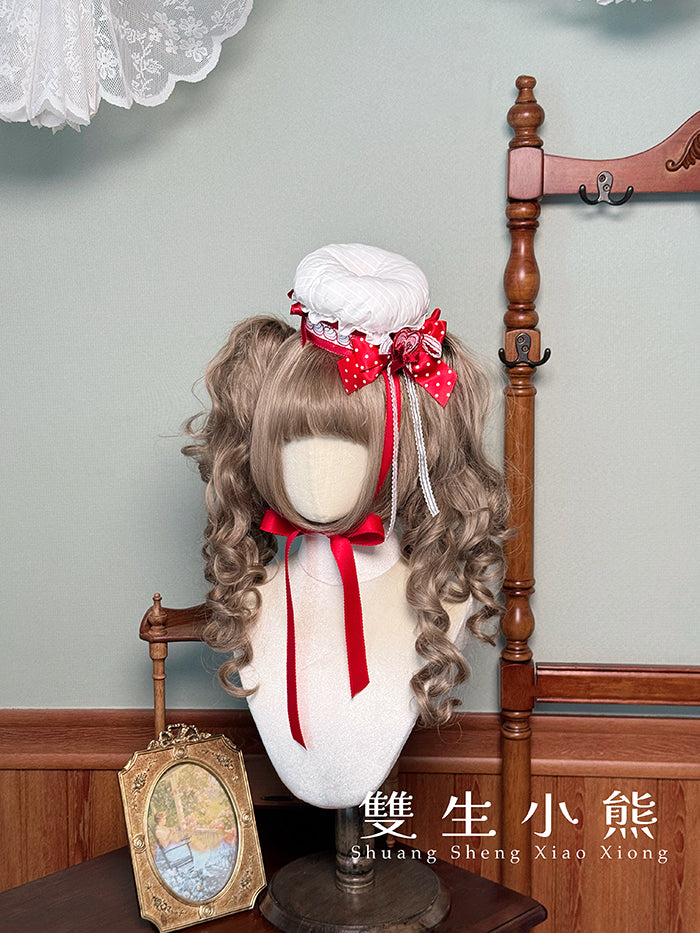 【受注予約~9/25】Eat Cake アクセサリー【双生小熊】