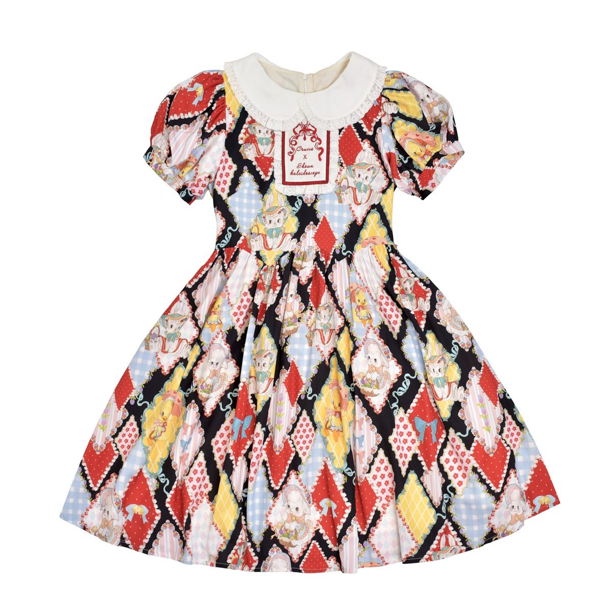 【受注予約~2/25】RETRO FLOWER ワンピース【南十字宇宙洋服社】