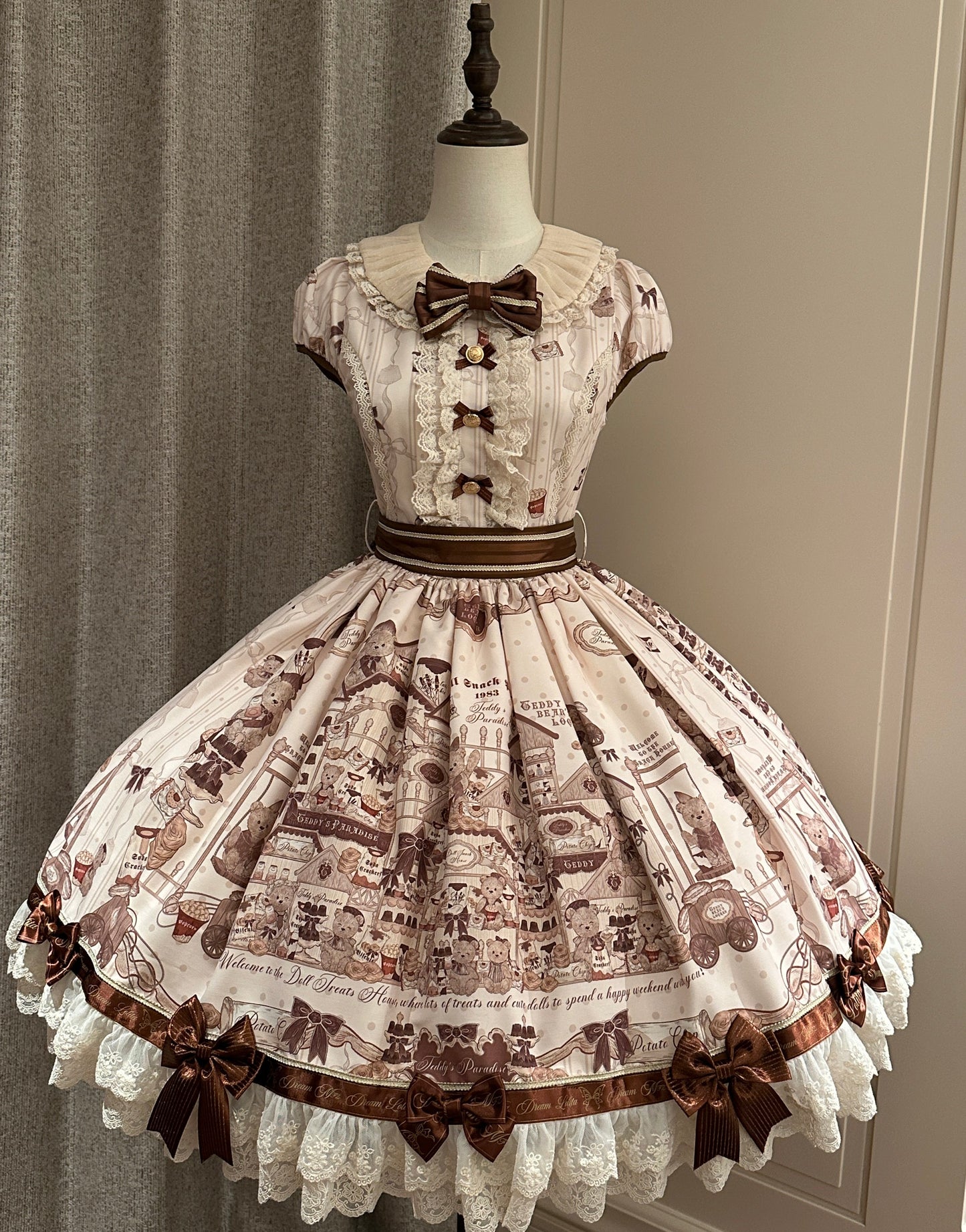 【受注予約~1/22】Bear Workshop ワンピース・ジャンパースカート・ブラウス【Dream Lolita】