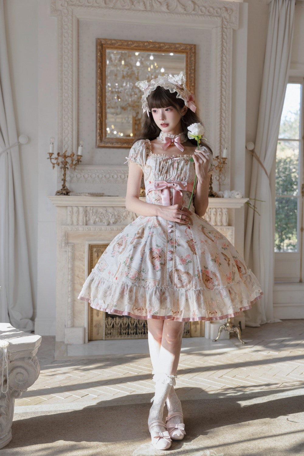 【受注予約~3/5】Victoria Cat ワンピース(タイプ1) 【Moon River】