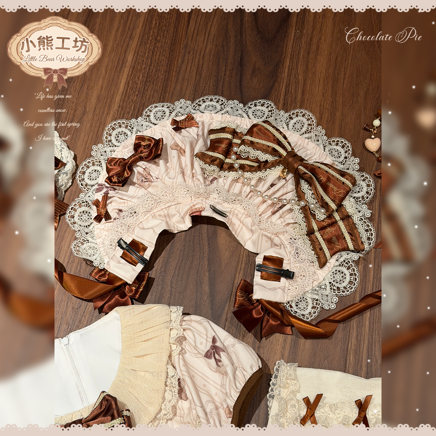 【受注予約~1/22】Bear Workshop アクセサリー【Dream Lolita】