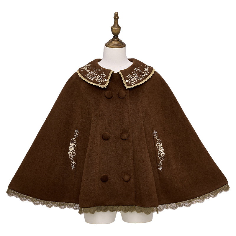 【受注予約~10/30】Austen's Letters ケープ・刺繍トップス【NDC】