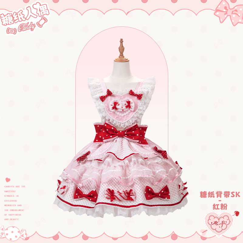 【受注予約~12/8】Candy Wrapper トップス・スカート【花与珍珠匣】