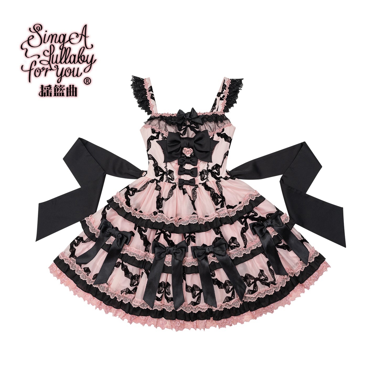 Antique Doll Wall Flocking Doll ジャンパースカート【Lullaby】