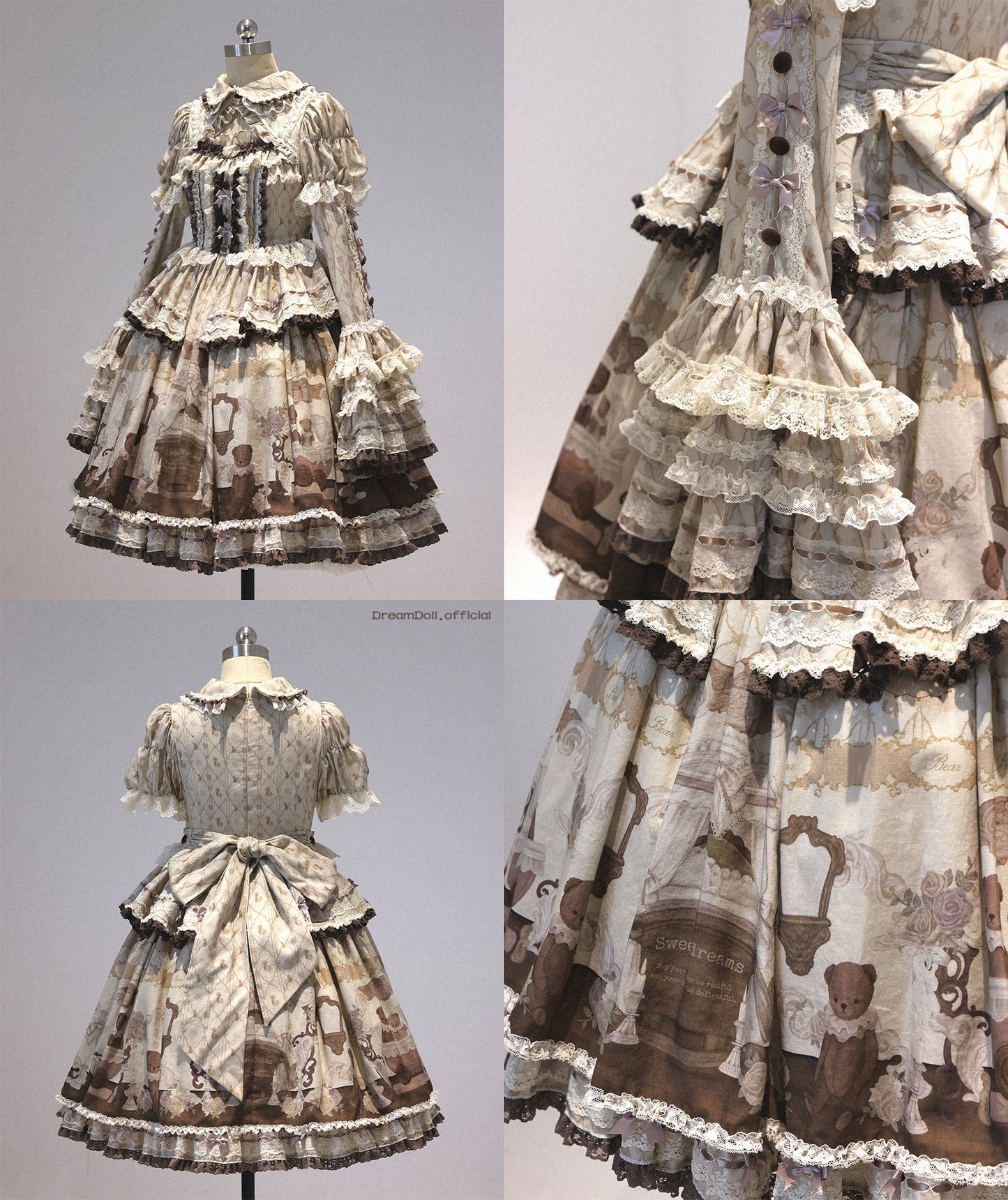 Brianna ワンピース・ジャンパースカート・ブラウス【DreamDoll】